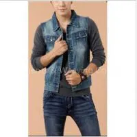 Men's Sleeveless Denim Shirt thumbnail-1