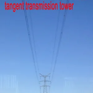 MEGATRO 220KV 2D1 SZCK Double Circuit Tangent Transmission Tower thumbnail-2