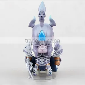 (Hot!!) World of Warcraft PVC Figure Q Version Action Figure Set of 4pcs WOW Zeratul/Diablo/Kerrigan/Arthas Q Version Model Toy thumbnail-2
