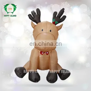 Best Sale Crazy Fun Christmas Inflatable Gift,inflatable Snowman,giant Inflatable Snowman thumbnail-1