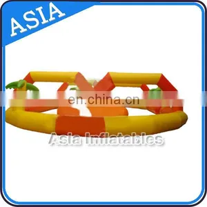 Funny Inflatable Zorb Ball Race Track Karting Race Track thumbnail-3