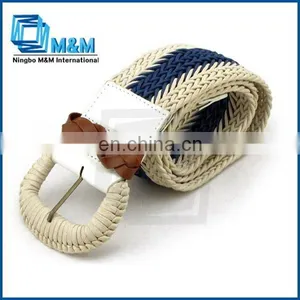 Fashion Leather Braided Belt For Women Honest Leather Belt thumbnail-1