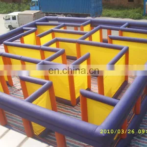 Top Inflatable Obstacle Course Inflatable Outdoor Attractions Maze for Adult thumbnail-1