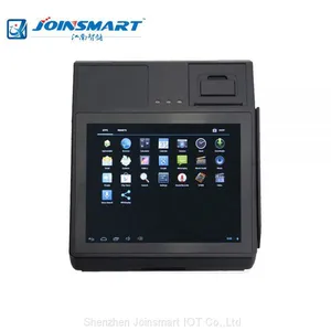 Black/Red Color Payment POS System With 1D 2D Bar Code Scanner Fingerprint thumbnail-1