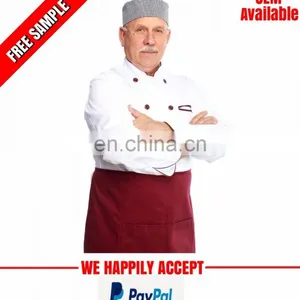 Custom Long Sleeve High Quality Chef Coat thumbnail-1