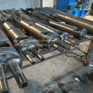 Screw Barrel for Electrical Cable Blow Film Blow Recycle Pelletizing Casting Film Plastic Plate Sheet Plastic Profile thumbnail-3