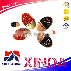 2017 Fashion Custom Metal Pin Badges/logo/clothing Labels thumbnail-2