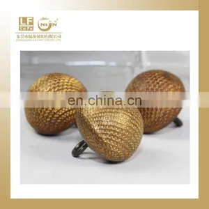 Brass Metal Ball Button thumbnail-1