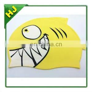 Fish Silicone Swimming Caps for Kids thumbnail-5