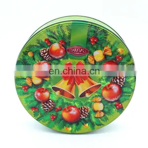 High Quality Decorative Custom Made Christmas Gift Tin Box Wholesale thumbnail-4