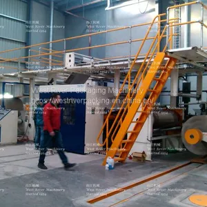 2ply B Flute Corrugated Cardboard Carton Production Line thumbnail-1