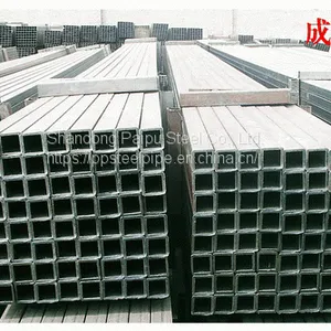 Square Tubing With Holes60 X 60 Mm Hot Dipped Galvanized thumbnail-2