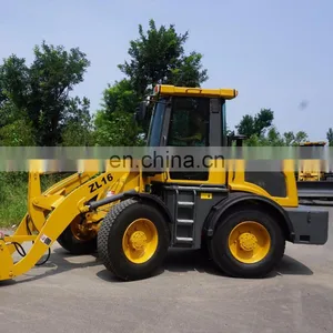 Loader 4WD CE 1.6Ton ZL16 With 4 in 1 Bucket/snow Blade Shovel Loader thumbnail-4