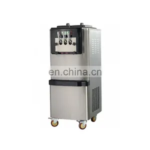 IS-BX588CTR Stainless Steel 48-58L/H Vertical Dual System Soft Ice Cream Maker Machine thumbnail-1