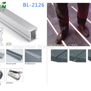 High Quality Recessed Aluminium Led Strip Mounting Profiles thumbnail-2