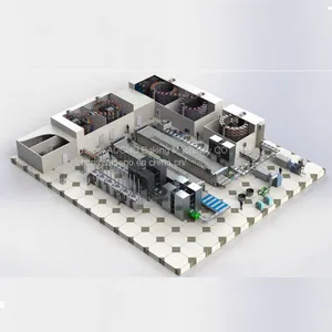 Stainless Steel Full Automatical Divider Divider and Rounder/Hamburger Production Line/Hamburger Machine thumbnail-3