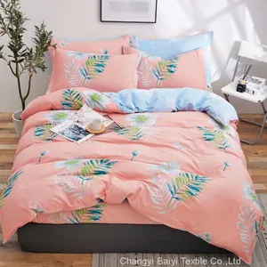 Printed Bed Sheet Fabric 100 Percent Polyester Microfiber Fabric for Bedsheets /mattress Cover thumbnail-4