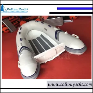 Small Aluminum Rib Boat With Single v Hull thumbnail-1