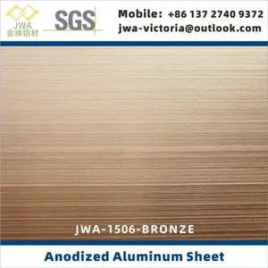 5052-H32 Brushed Anodized Aluminum Sheet for Hallway Decoration, Anodized Aluminum Coil for Metal Building Materials, Aluminum Ceiling Materials, Household Appliances Aluminum Shell Materials thumbnail-1