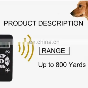 Dog Trainer Agility Remote Dog Training Collar Remote Rechargeable Waterproof thumbnail-6