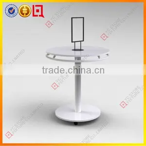 Fashion New Design Useful Metal Rotating Clothes Plastic Display Stand thumbnail-2
