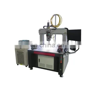 1000W /2000W 4 Axis Automatic Fiber Laser Welding Price for Aluminum Stainless Steel thumbnail-2