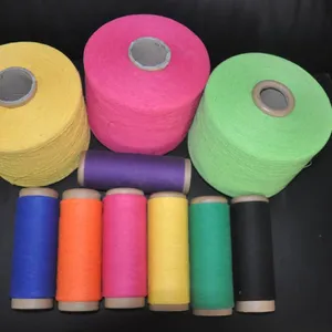 Keshu Factory Producing Regenerated Cotton Polyester Coloy 12/1 Sock Yarn thumbnail-1
