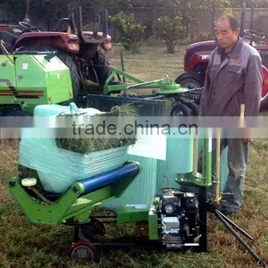 Runshine High Quality Straw Bale Wrapping Machine With Plastic Film thumbnail-5