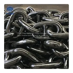 60mm U2, U3 Grade Black Painted Anchor Chains thumbnail-3