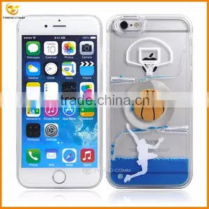 High Quality Clear Flow Liquid Crystal Case for Iphone 6 thumbnail-1
