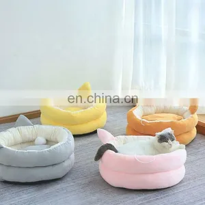 2020 Fashion Luxury Warm Cat Dog Pet Bed Pattern in Winter thumbnail-1