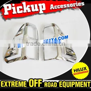 2015 Pickup Truck Accessories Hilux Revo Chrome Head Light Cover thumbnail-2