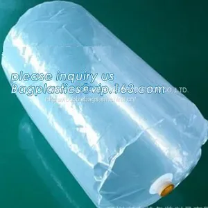 Plastic Drum Liners on Roll, Elastic Band Plastic Drum Covers, Round Bottom Plastic Drum Liners, Round Bottom, Square Bottom Bags thumbnail-1
