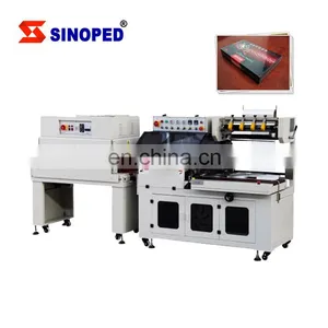 Water Bottles Shrink Sleeve Package Automatic Heat Tunnel Shrink Wrapping Machine for Books Bottle thumbnail-3