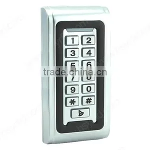 HSY-S212W Metal Shell Waterproof Wiegand26 RFID Card System Access Door Controller With Keypad thumbnail-2