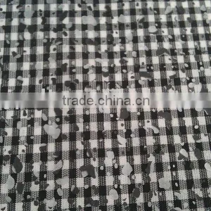 Yarn Dyed Fabric With Gold Stamp thumbnail-1