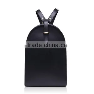 Vintage Durable Hot Style Women Backpack Leisure Small Size Simple Nappa Cow Leather Backpack for Girl thumbnail-4