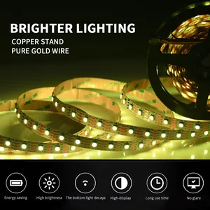 Dreamcolor Digital Rgb 60 Leds/m Led Light Strip Addressable Pixel Rgb LC8822 Flex Led Strip Light thumbnail-4