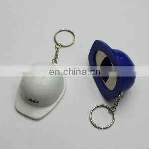 Plastic Bottle Opener Keychain With Safety Helmet Shape,wholesale Low Price High Quality Bottle Opener thumbnail-5