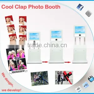 New Science Portable Photo Booth Kiosk With 3D Effect thumbnail-3