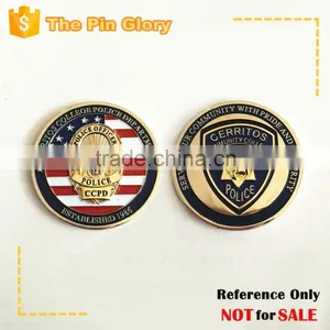 Custom Challenge Coins American Flag Challenge Coin Badge Coin 3D Gold Coin thumbnail-1