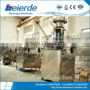 2000 Glass Bottle per Hour Small Producttion Processing Beer Filling Machine thumbnail-1