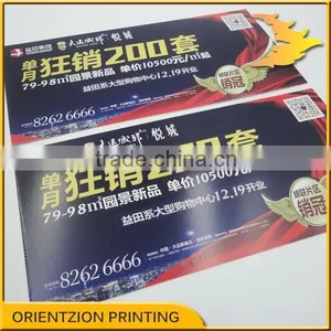 Anti Tamper Ticket, Variable Data, QR Code Ticket, Sports Games Ticket, Live Show Tickets. thumbnail-1