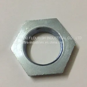 Unchamfered Hexagon Thin Nut , 4.8 6.8 Grade Thin Lock Nuts DIN Standard thumbnail-2