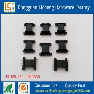EFD20 SMD Transformer Bobbins (6+6P),EFD20 Transformer Accessories Bobbins，PM9630 Material, With Good High Temperature Resistance. thumbnail-1