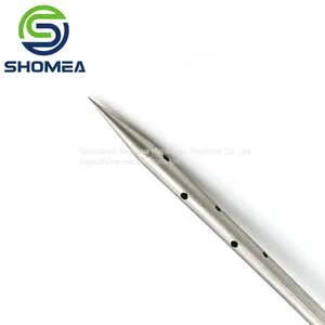 Shomea Customized Small Diameter 304/316 Stainless Steel Perforated Needles With Pencil Point Tip thumbnail-1