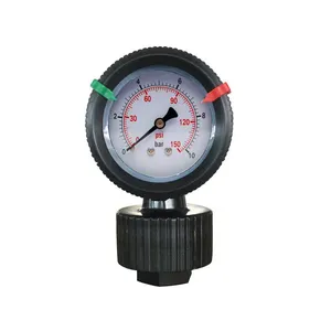 PP Diaphragm Pressure Gauge, Plastic Diaphragm Pressure Gauge thumbnail-1