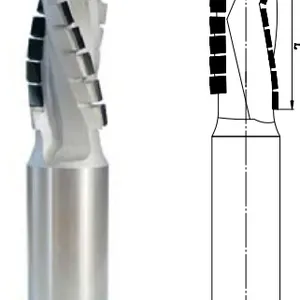 PCD Sizing Router Cutter, Z3+3 thumbnail-1