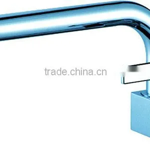 NICOR 3712E Hign Quality Brass In-Wall Polished Chrome Cold Water Kitchen Sink Tap With Single Handle thumbnail-1