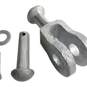 QH Ball Head Hanging Ring Hot-dip Galvanized Q-7 Power Fittings Connectors Can be Customized thumbnail-3
